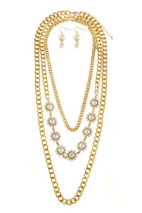 VINTAGE NECKLACE SET